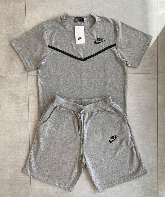 Conjunto Tech Verano gris negro